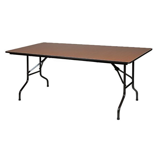 Стол Лидер 2, 2000*900, орех, черный - Вид 1