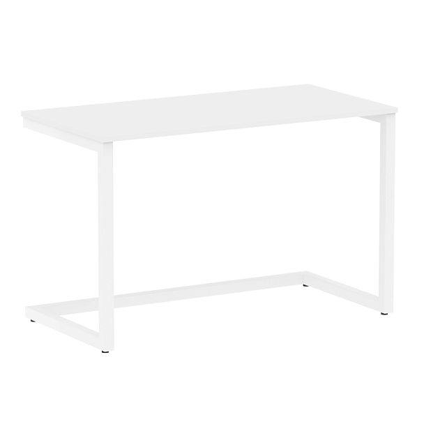 Home Office Стол письменный VR.SP-2-118 Белый бриллиант/Белый металл 1180*600*750 - Вид 1