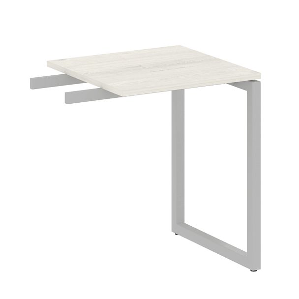 Metal System Quattro Приставной элемент на О-образном м/к 40БО.ПР-1 Дуб наварра/Серый металл 600*600*750 - Вид 1