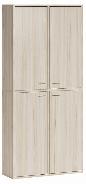 Шкаф книжный Домино СУ(ш2в2)+4ФГ Карамель - Вид 1