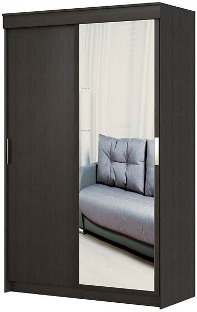 Шкаф-купе "Оптима" 140 (зеркало) - Вид 4