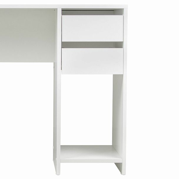 Стол письменный/компьютерный BRABIX "Scandi CD-017", 900х450х750 мм, 2 ящика, белый, 641894, ЦБ013706-1 - Вид 13