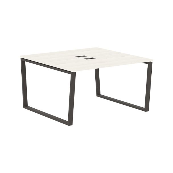 Стол 2-х местный EVWST 1313 Ясень Траун/Мокко 1360х1346х750 EDIS - Вид 1