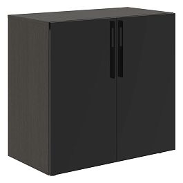 Тумба с фригобаром СП-064-25-08 Черный глянец/Дуб Мореный 940х500х900 KANON - Фото предпросмотра