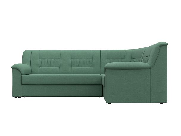 Диван угловой Карелия правый угол Рогожка зеленый - Вид 2