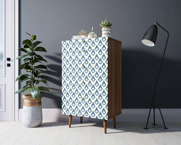 Комод высокий Berber принт 13 арт BB10/Print_13 - Вид 3