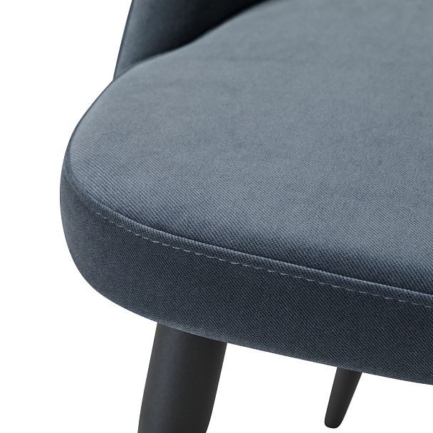 Стул Lars Diag grey/черный - Вид 6