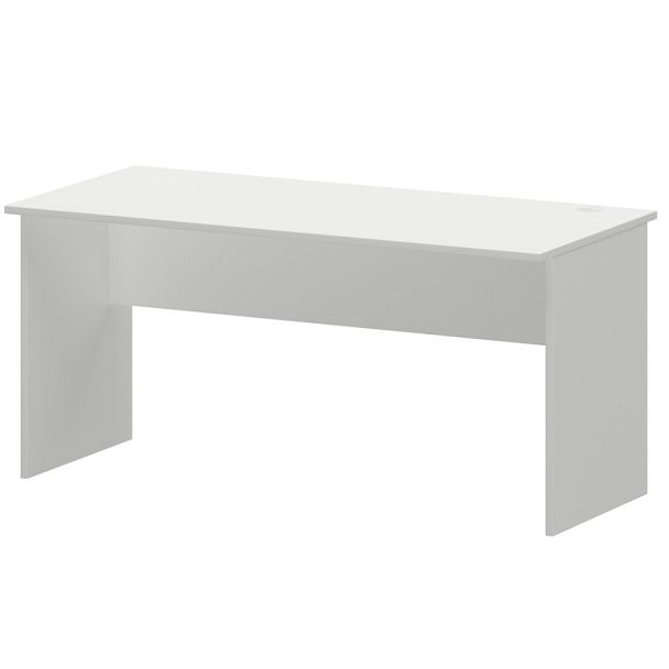 Стол с кабель каналом справа А-004.К.ПР Белый 1600x730x760 Арго - Вид 1