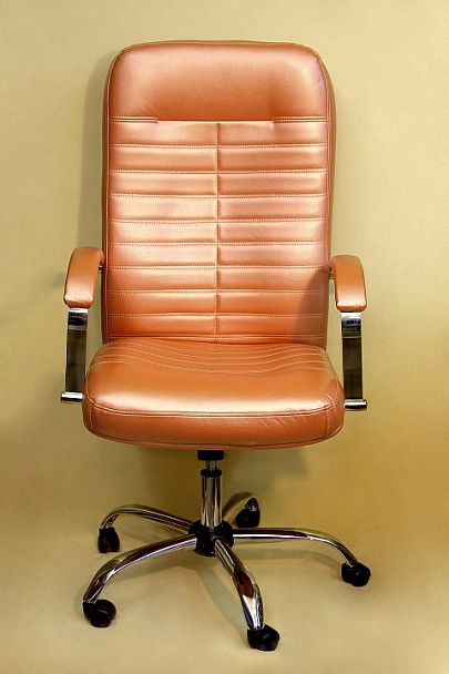 Кресло компьютерное Орман КВ-08, оранжевое - Вид 2