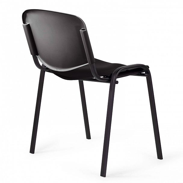 Стул STAFF "Iso Plast CF-009", черный каркас, пластик черный, 532569 - Вид 7