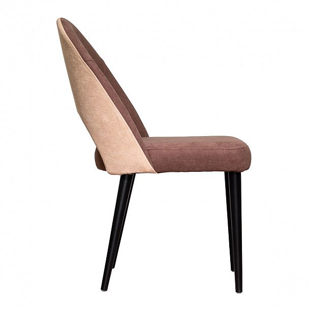Стул Маллин, пыльно-розовый/ жженая сиена - Вид 4