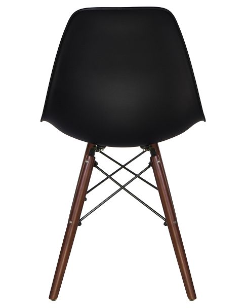 Стул обеденный LMZL-PP623 (ножки тёмный бук, цвет сиденья чёрный) - Вид 5