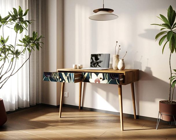 Стол рабочий Berber малый арт BB32/Print_54 - Вид 2