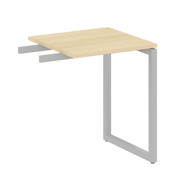 Metal System Quattro Приставной элемент на О-образном м/к 40БО.ПР-1 Акация/Серый металл 600*600*750 - Вид 1