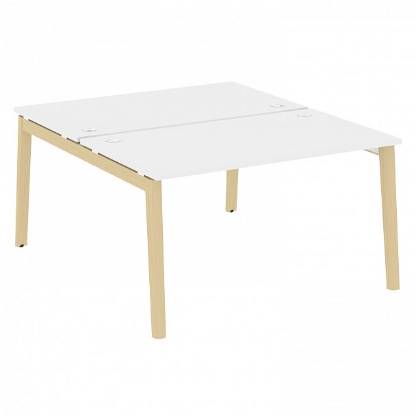 Рабочая станция "Onix wood" OW.D.RS-2.3.8 белый/дуб светлый - Вид 1