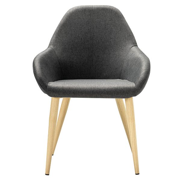 Кресло Kent тёмно-серый/нат.дуб - Вид 3