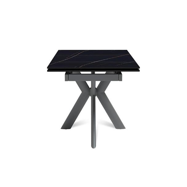 Стол раскладной Strong (120+30+30), керамика матовая Black Gold - Вид 3