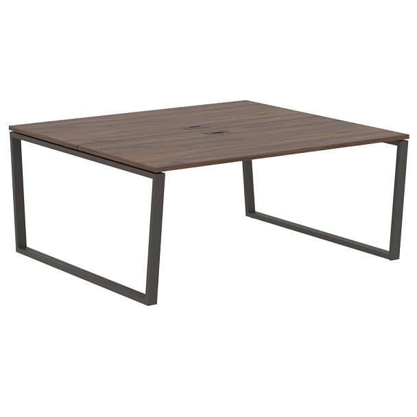 Стол 2-х местный EVWST 1716 Дуб Денвер тёмный/Мокко 1760х1606х750 EDIS - Вид 1