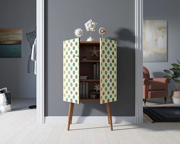 Комод на высоких ножках Berber 24 принт арт BB09/Print_24 - Вид 2