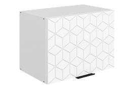 Стоун Шкаф навесной L500 Н360 (1 дв. гл.) с фрезеровкой 23.01.02.1844  - Фото предпросмотра