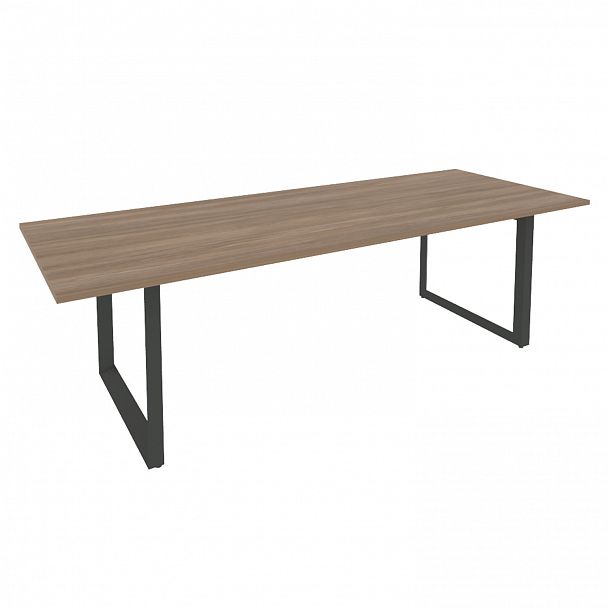 Стол переговорный "Onix direct" O.MO-PRG-25 дуб аризона/антрацит - Вид 1