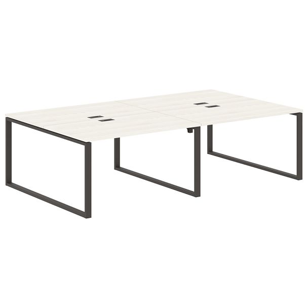 Стол 4-х местный EQWST 2716 Ясень Траун/Мокко 2726х1606х750 EDIS - Вид 1