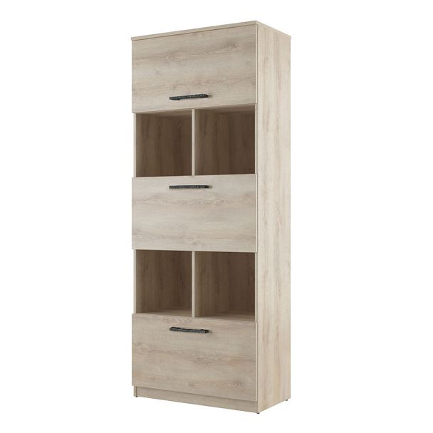 Шкаф для бумаг Spring 78x42x199 дуб каньон - Вид 1