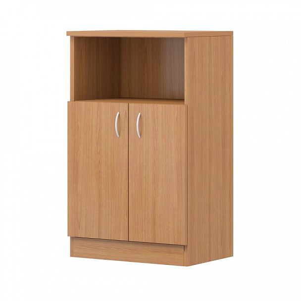 Место дневального 2 часть "Офисные шкафы для документов"  ПК-АРМ-МДН100Х60ШДОК/35-В1-24 ольха шагрень - Вид 1
