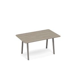 Стол для переговоров прямоугольный METAL Time metal ТМ М1 149 вяз либерти - Фото предпросмотра