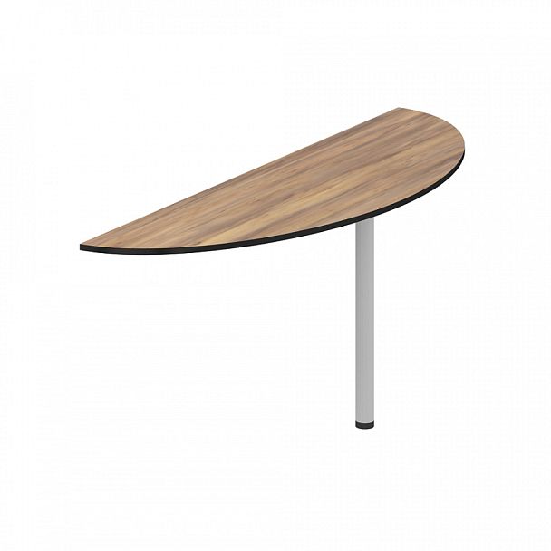 Брифинг приставка, столешница 18 мм "Логистика"  ПК-ЛОГ-ПР167Х50-В1-1078 таксония медовая+черный - Вид 1