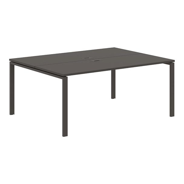 Стол 2-х местный EUWST 1713 Мокко/Мокко 1760х1346х750 EDIS - Вид 1