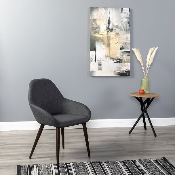 Кресло Kent тёмно-серый/т.орех - Вид 14