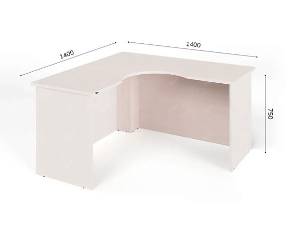 ЛАЙТ / LIGHT RLG006-14x14 Стол Стелс 140x140x75 Дуб Молочный - Вид 2