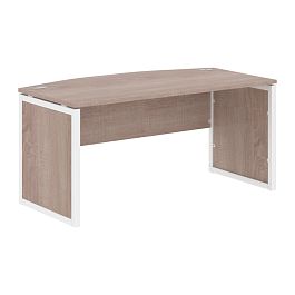 Стол руководителя XQPET 169 Дуб Сонома/Белый 1600х867х750 XTEN-QP - Фото предпросмотра