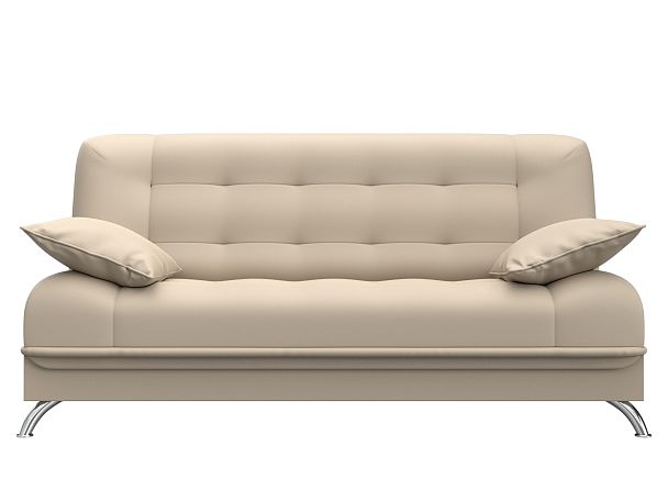 Диван Книжка Анна (полностью экокожа бежевая) - Вид 2