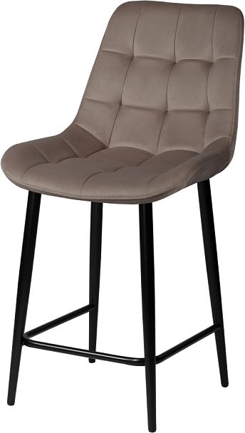 Полубарный стул Эйден, Confetti mocco/черный - Вид 1