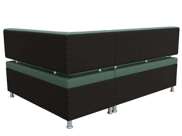 Диван кухонный угловой Стайл правый угол Рогожка зеленый - Вид 6