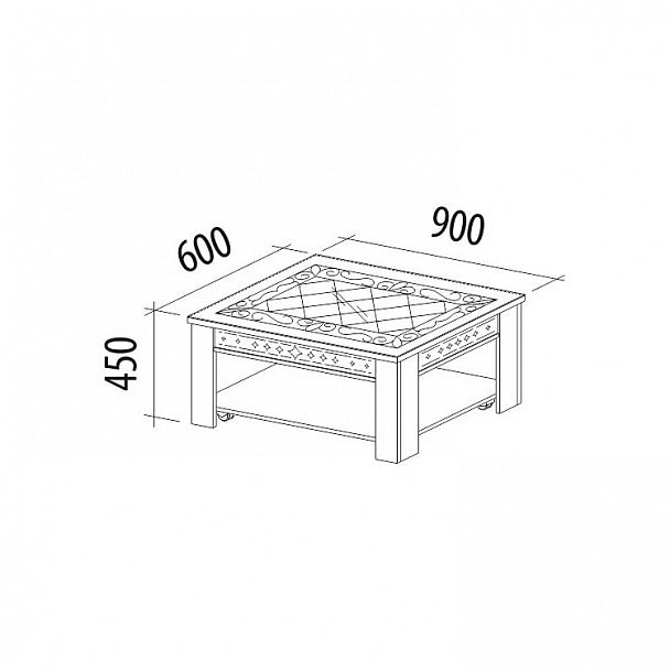 Стол "Агат" 30.10 - Вид 2