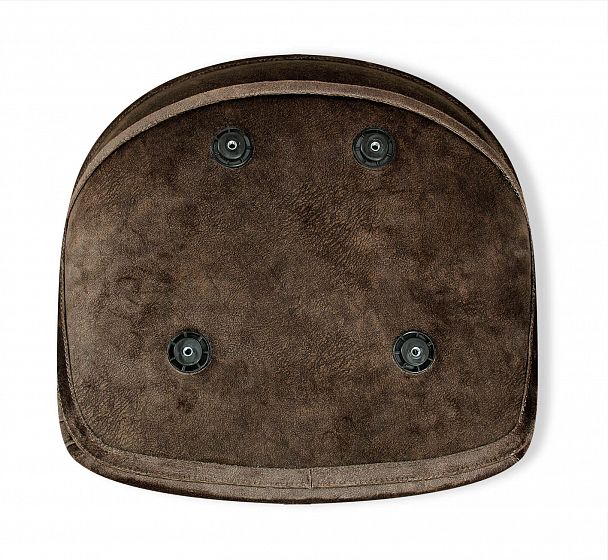 Стул барный Sheffilton SHT-ST19-SF1/S29 коричневый трюфель/черный муар - Вид 6