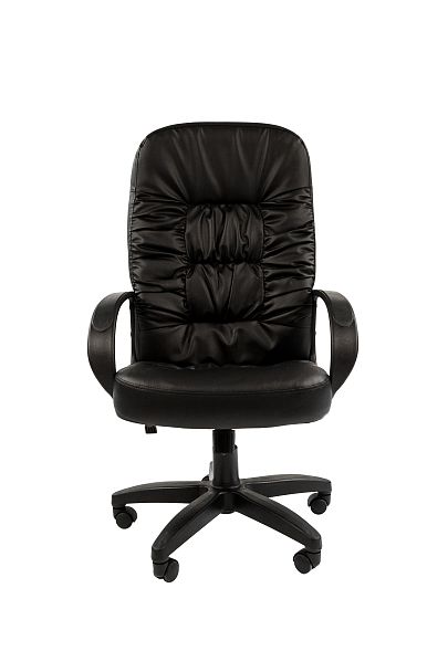 Кресло CHAIRMAN 416 ЭКО, экокожа, черный матовый - Вид 2