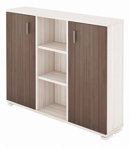 Тумба комбинированная Домино ПУ-60-3 Карамель/Шамони - Вид 1