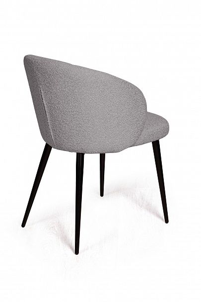 Стул Vito, букле серый / опора конус - Вид 4