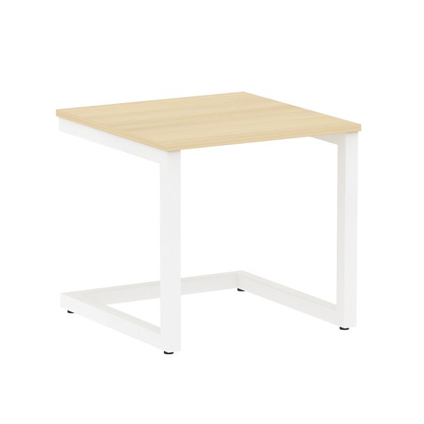 Home Office Стол журнальный VR.SP-2-58.G Акация/Белый металл 580*600*550 - Вид 1