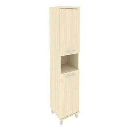 Фёст Шкаф высокий узкий левый KSU-1.5 (L) Клен 401*432*2060 - Фото предпросмотра