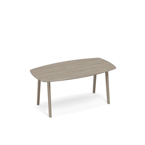 Стол для переговоров овальный WOOD Time wood  вяз либерти - Вид 1