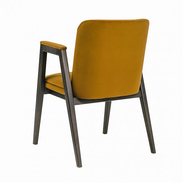 Стул Bali, велюр ginger 008, морилка венге - Вид 4