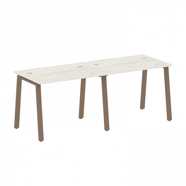 Рабочая станция "Metal System" БА.СМ-2.1 дуб наварра/мокко - Вид 1