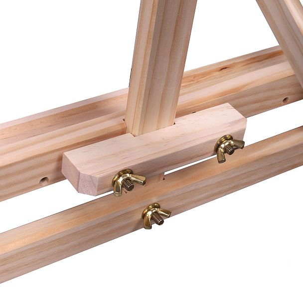 Мольберт напольный из сосны Лира, 170х55х70 см, высота холста до 107 см, BRAUBERG ART CLASSIC, 192260 - Вид 23