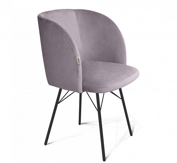 Стул Sheffilton SHT-ST33/S64 сиреневая орхидея/черный муар - Вид 2