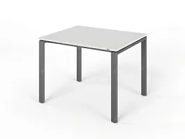 ЛАЙТ / LIGHT RLG015-10x8 Прямоугольный стол 100x80x75 Белый - Фото предпросмотра